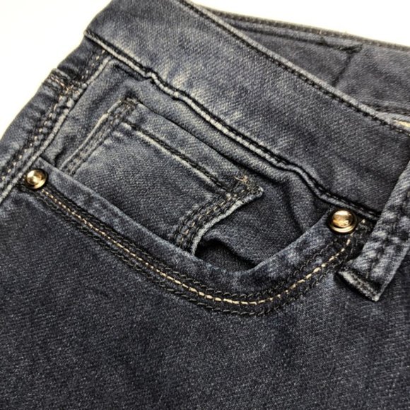 LIKE NEW SEVEN7 SKINNY JEANS 8/28x30 EMBROIDERED BACK POCKETS 😎 - Picture 5 of 16